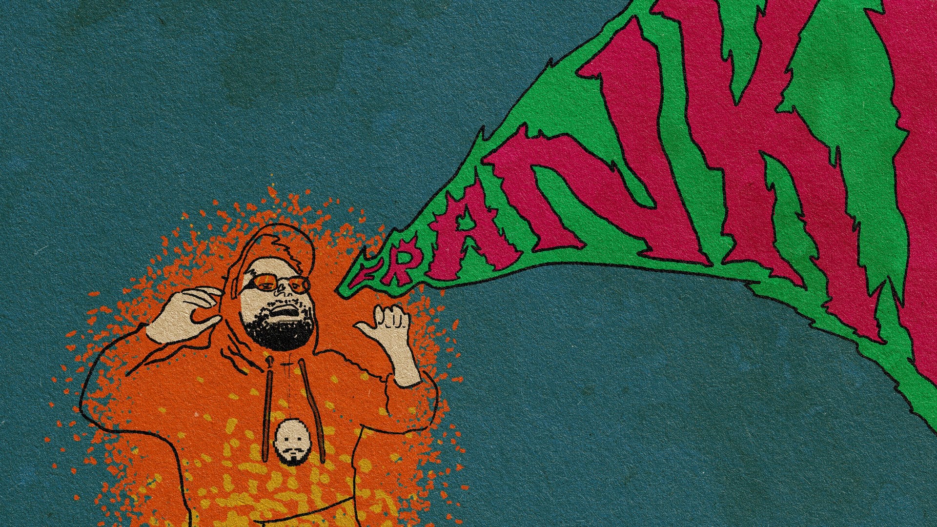 Illustration for battle rapper Frankie Phraser.